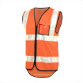 High visibility security reflective safety glow officer vest